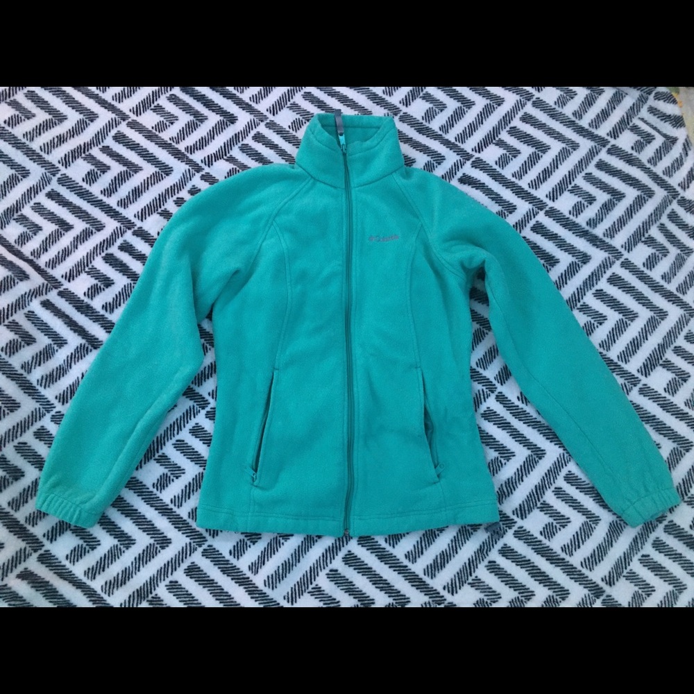 Women’s Pastel Green Columbia Jacket, size Small
